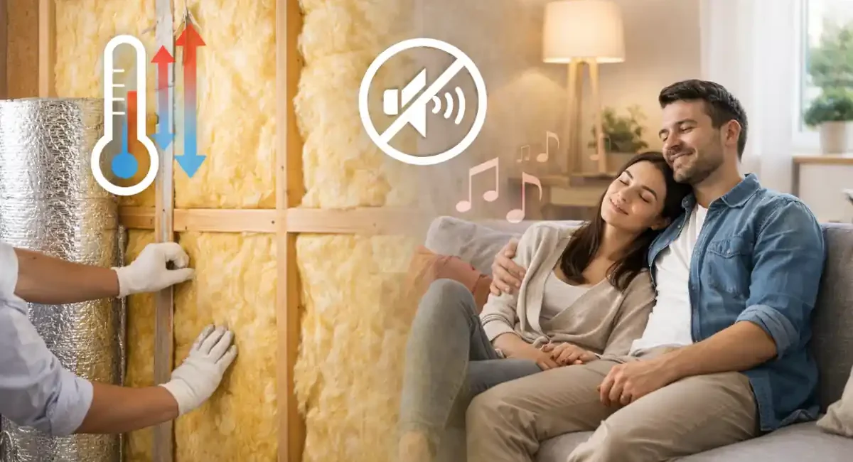 Isolation thermique et acoustique : comment allier confort et performance chez soi