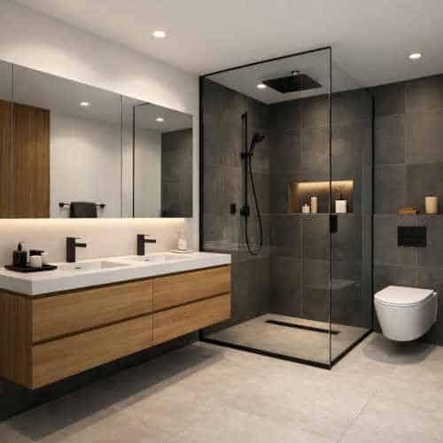 Salle de bain moderne