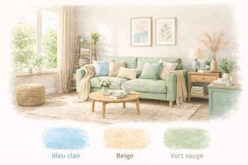Le choix des teintes