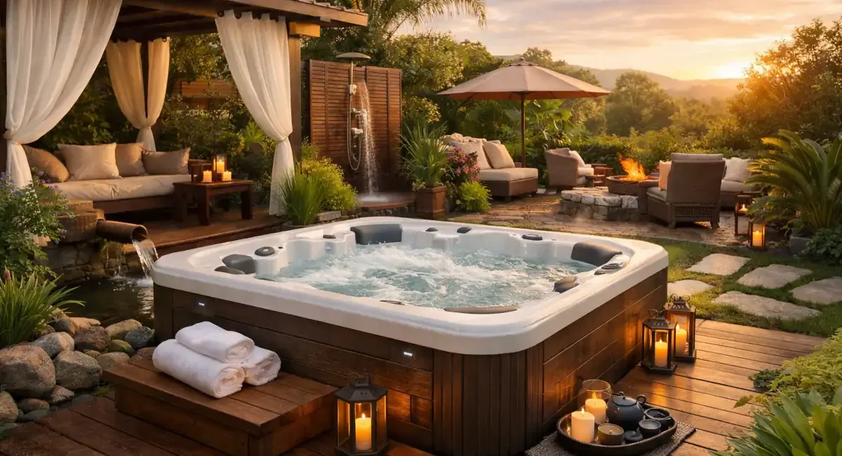Spa extérieur : tout savoir pour transformer son jardin en oasis de bien-être