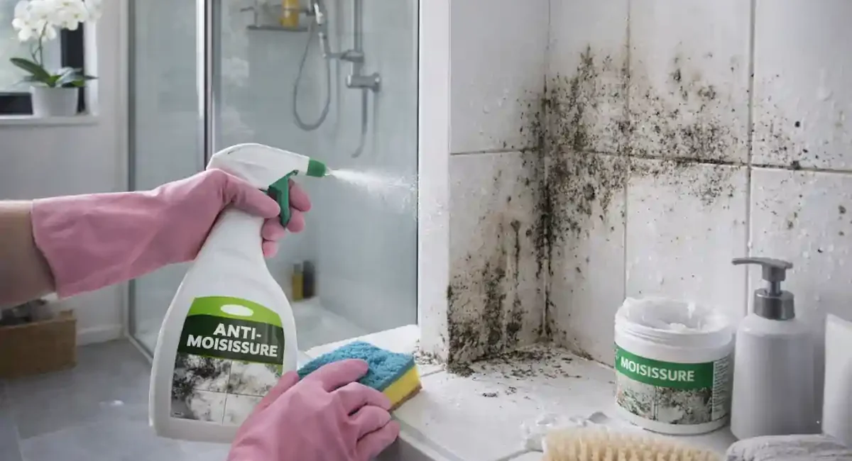 Comment lutter efficacement contre la moisissure dans la salle de bain