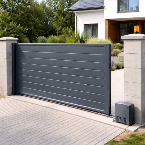 portail coulissant aluminium