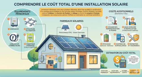 prix d’installation de panneaux solaires