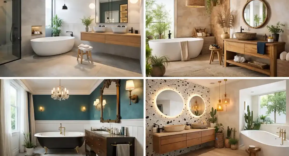 L’univers des styles variés de salles de bain : inspirations et tendances