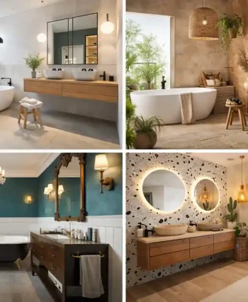 L’univers des styles variés de salles de bain : inspirations et tendances