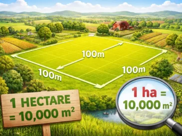 1 hectare en m2 : comprendre la conversion d’hectare en mètre carré