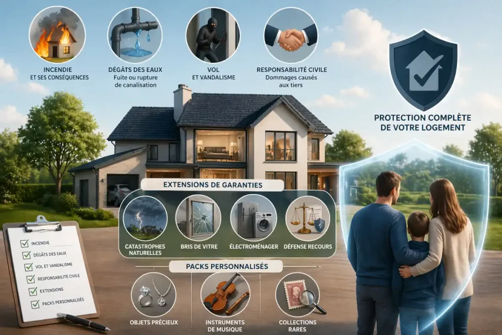 Garanties de base et extensions de protection