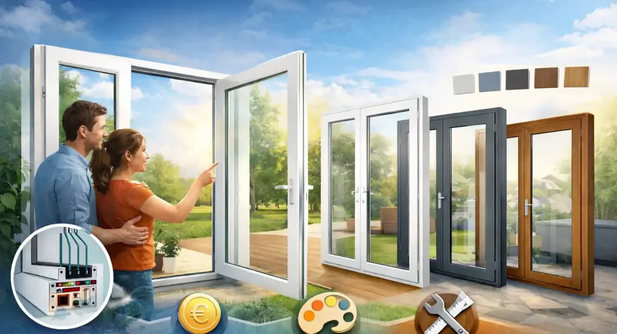 Porte-fenêtre pvc : un choix pratique, économique et personnalisable