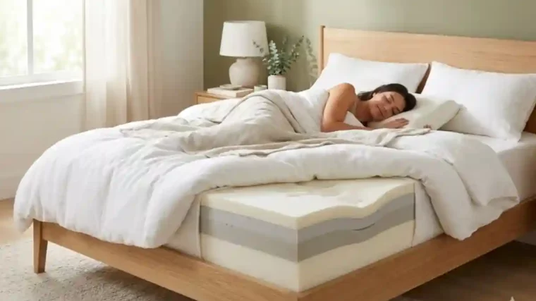 Mousse mémoire de forme : confort, technologie et choix du bon couchage