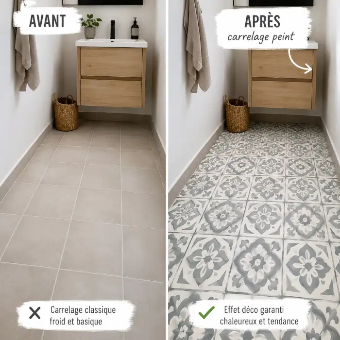 préparer son carrelage avant de peindre