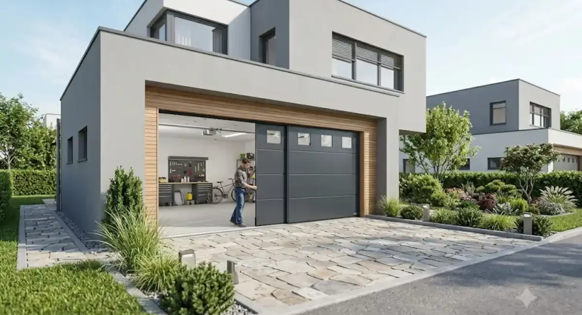 Porte de garage coulissante : le guide complet pour bien choisir et installer ce système pratique