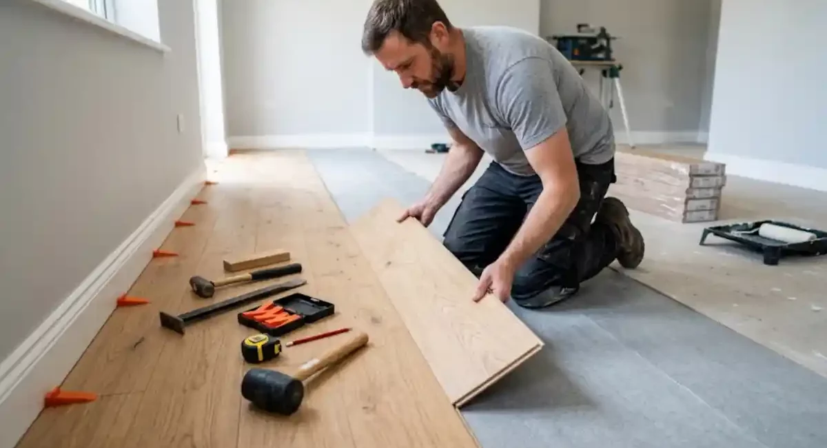 Poser un parquet flottant