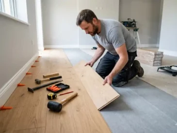 Poser un parquet flottant