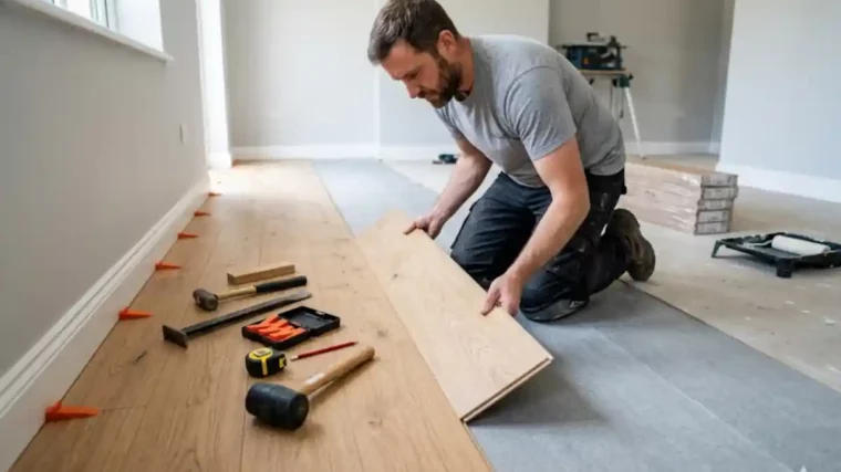 Poser un parquet flottant