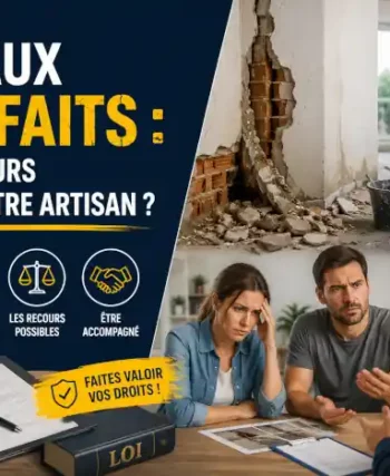 Travaux mal faits : quel recours contre votre artisan ?