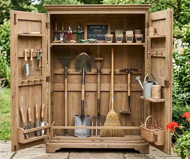 L'armoire de jardin
