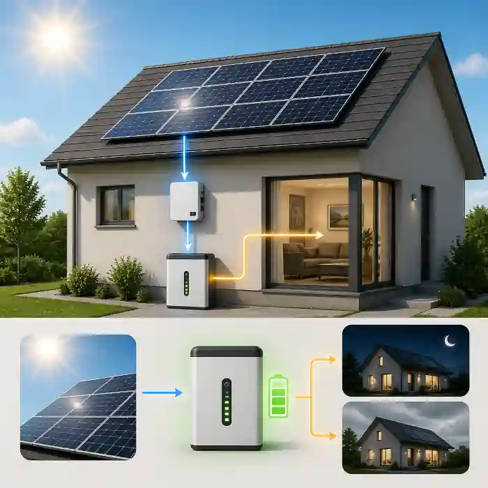 Faut-il une batterie avec un panneau solaire 500W ?