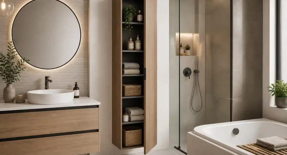 Colonne salle de bain : optimiser le rangement avec style et efficacité