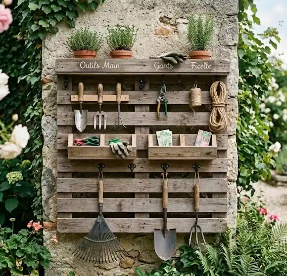 palettes de récupération