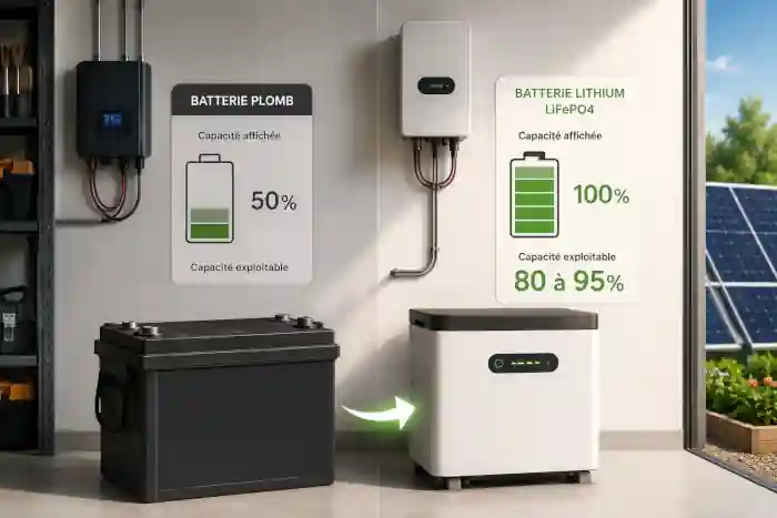 Tenir compte du taux de décharge
