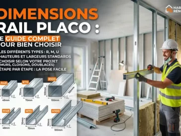 Dimensions rail placo : le guide complet pour bien choisir