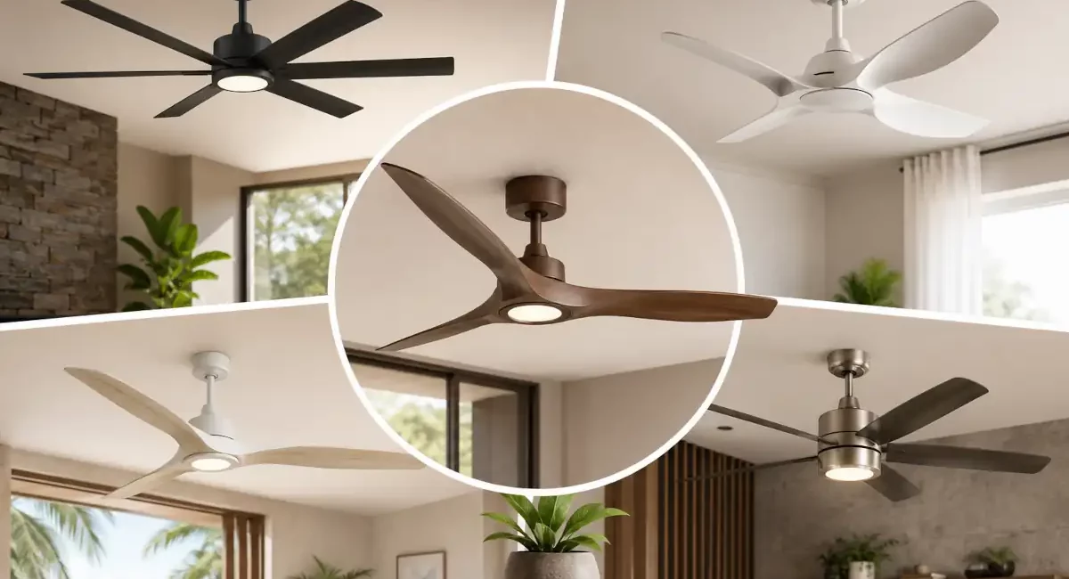 Meilleur ventilateur plafond 2026 : notre sélection et comparatif