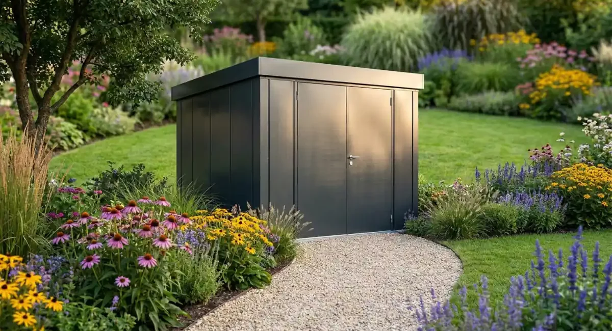Choisir le meilleur abri de jardin en métal