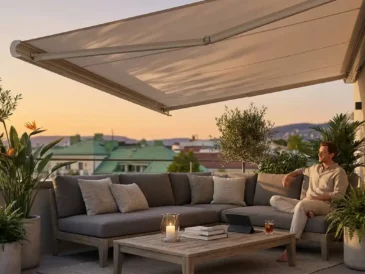 Avantages d'un store banne motorisé pour terrasse