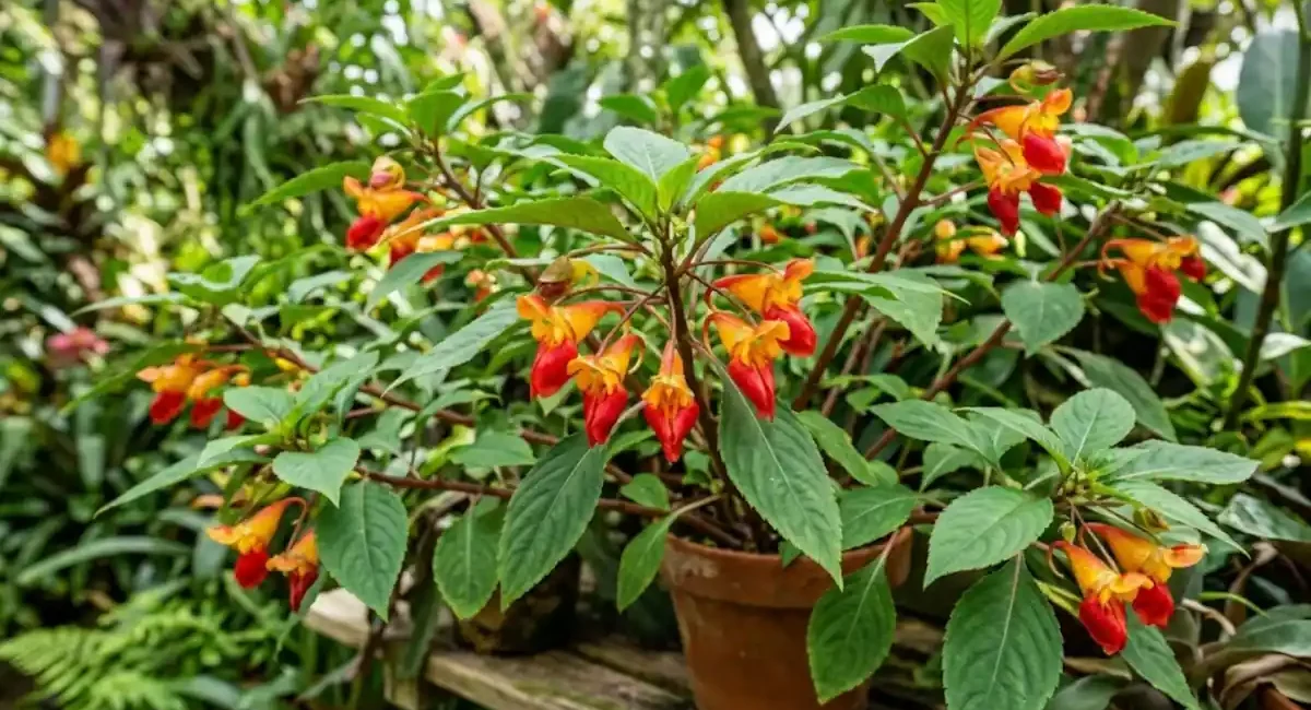 Becs de perroquet fleurs : guide complet pour cultiver l'Impatiens niamniamensis