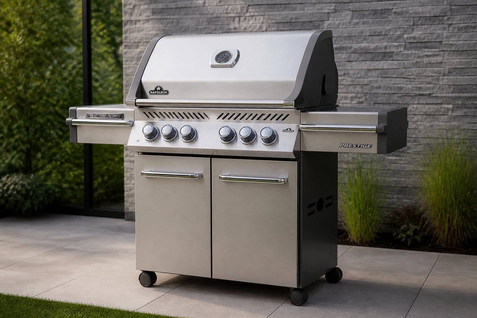 Napoléon Prestige 500 inox : le sommet du raffinement technologique