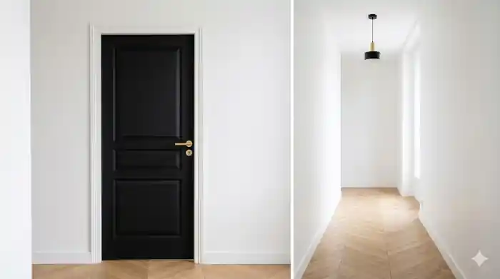 Style industriel : métal, noir mat et bois brut