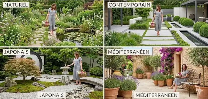 Définir son style (naturel, contemporain, japonais, méditerranéen)