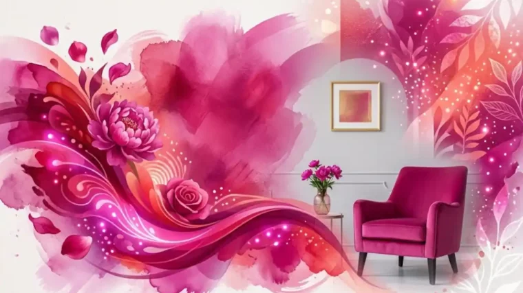 Couleur magenta : définition, signification, associations et idées déco