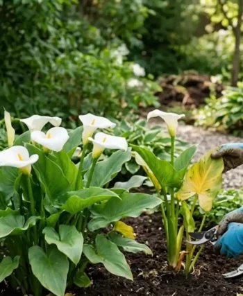 Quand faut-il couper les feuilles des arums ? Période idéale, méthode et conseils d’entretien