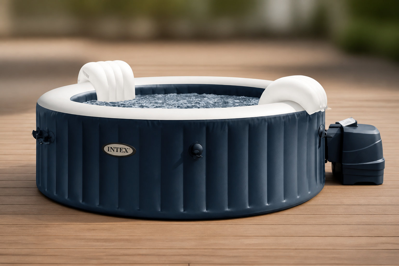 Intex PureSpa Plus : comparatif des massages bulles et jets