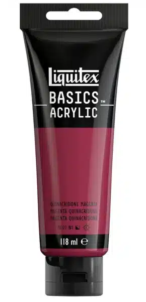 peinture magenta