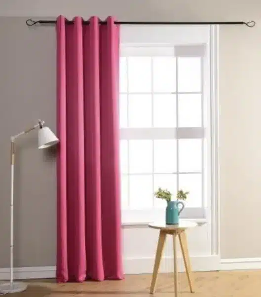 rideaux magenta
