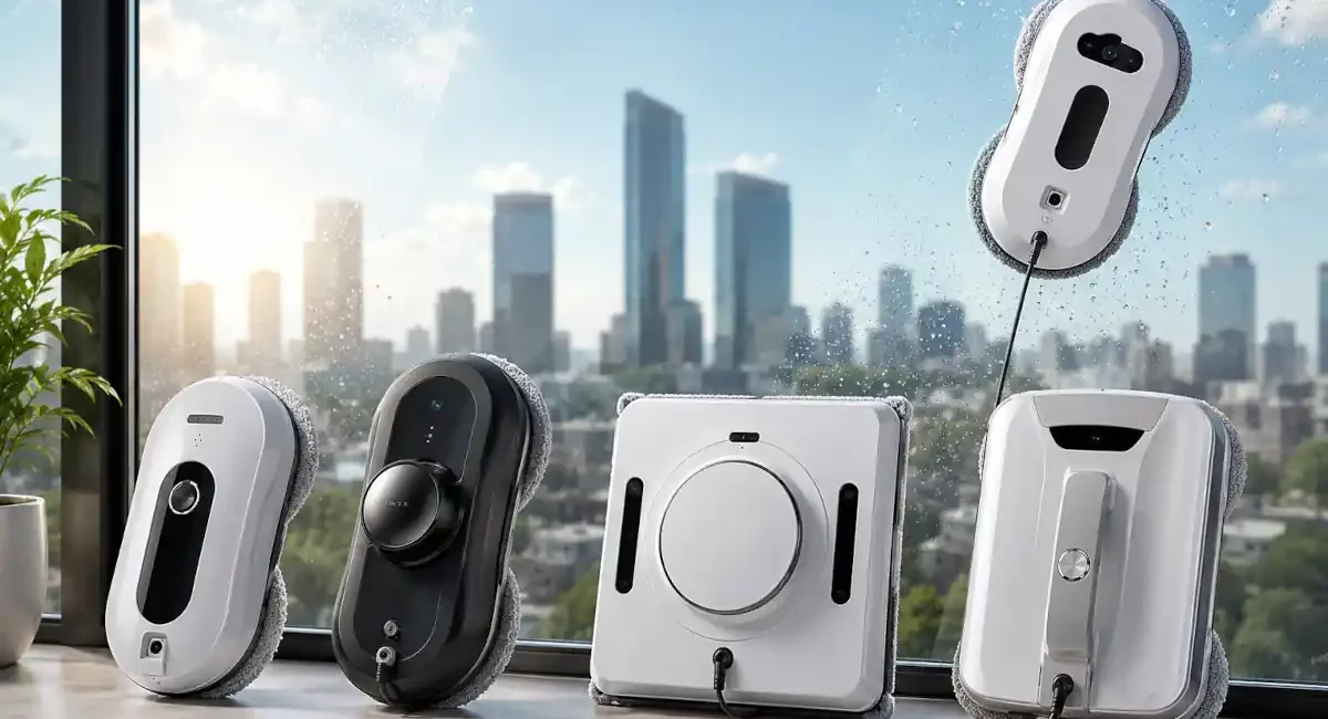 Meilleur robot nettoyeur vitre : comparatif 2026, prix et guide d'achat