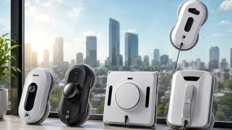 Meilleur robot nettoyeur vitre : comparatif 2026, prix et guide d'achat