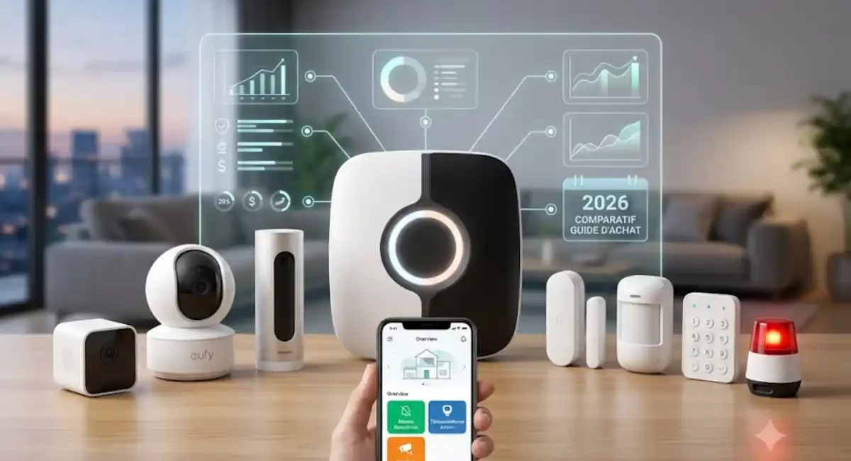 Meilleure alarme connectée 2026 : comparatif et guide d'achat