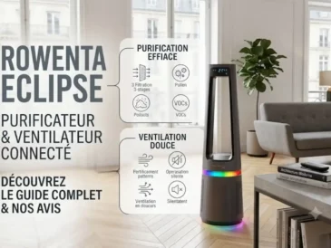 Rowenta Eclipse : avis complet sur le purificateur-ventilateur sans pale