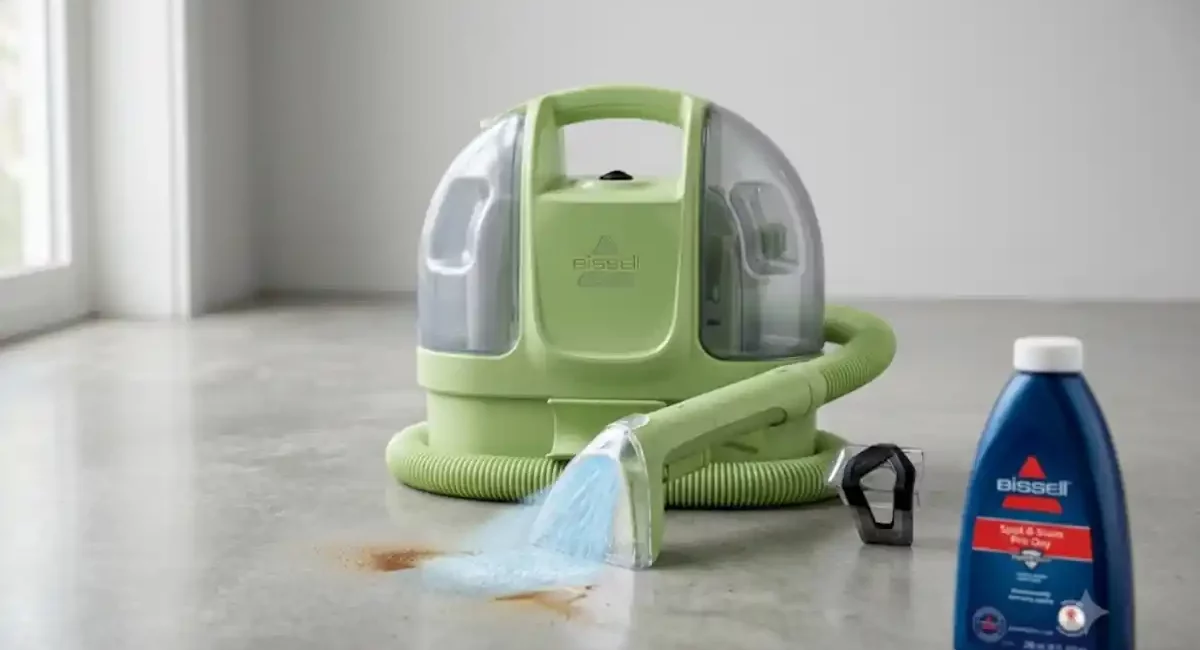 Notre avis sur le BISSELL Little Green Mini : le nettoyeur portable ultra-compact vaut-il vraiment le coup ?