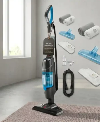 Notre avis sur le BISSELL Vac & Steam Titanium : le 2-en-1 aspirateur + vapeur pour sols durs