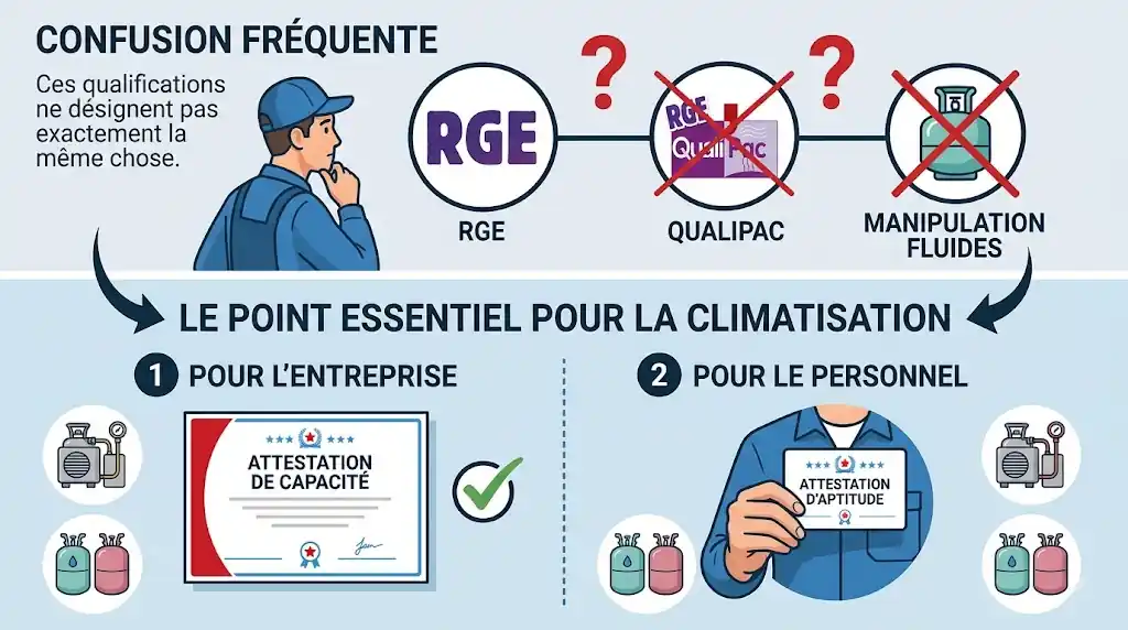 Quelle certification vérifier avant de faire installer une climatisation ?