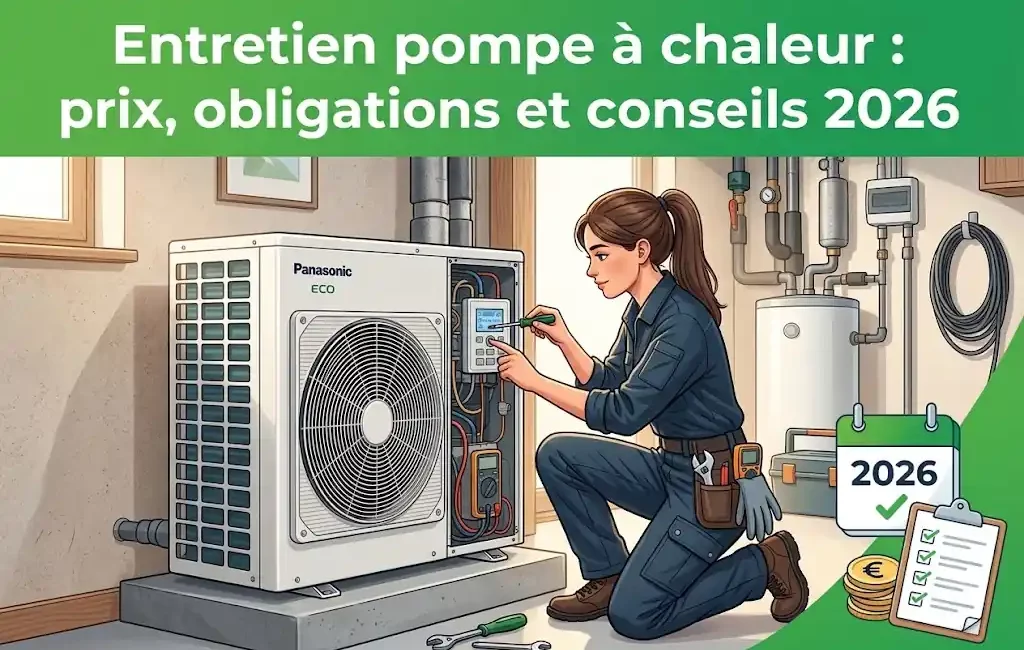 Entretien pompe à chaleur : prix, obligations et conseils 2026