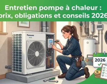 Entretien pompe à chaleur : prix, obligations et conseils 2026