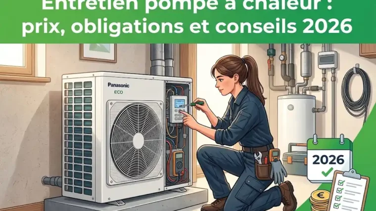 Entretien pompe à chaleur : prix, obligations et conseils 2026