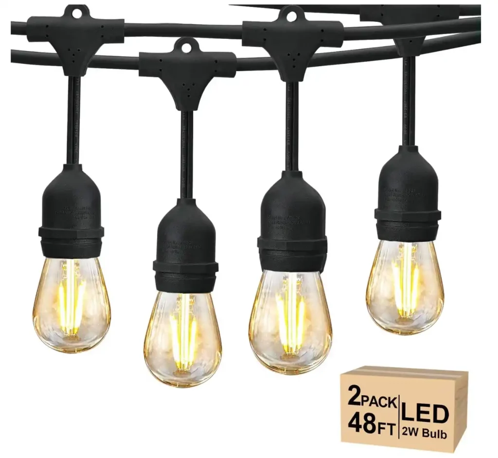 Guirlande guinguette (ampoules E27)