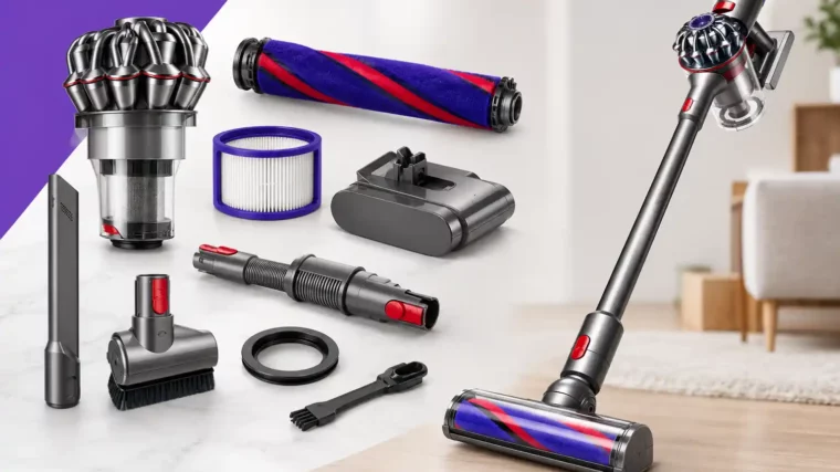 Pièces détachées Dyson V8 : quelle pièce changer selon la panne ?
