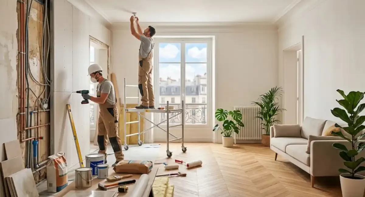 Prix rénovation appartement : combien prévoir au m² en 2026 ?